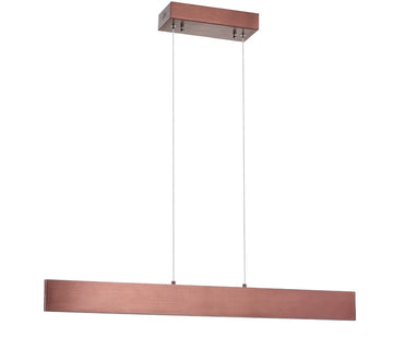 Draper Dimmable Adjustable Integrated LED Metal Linear Pendant - JONATHAN Y